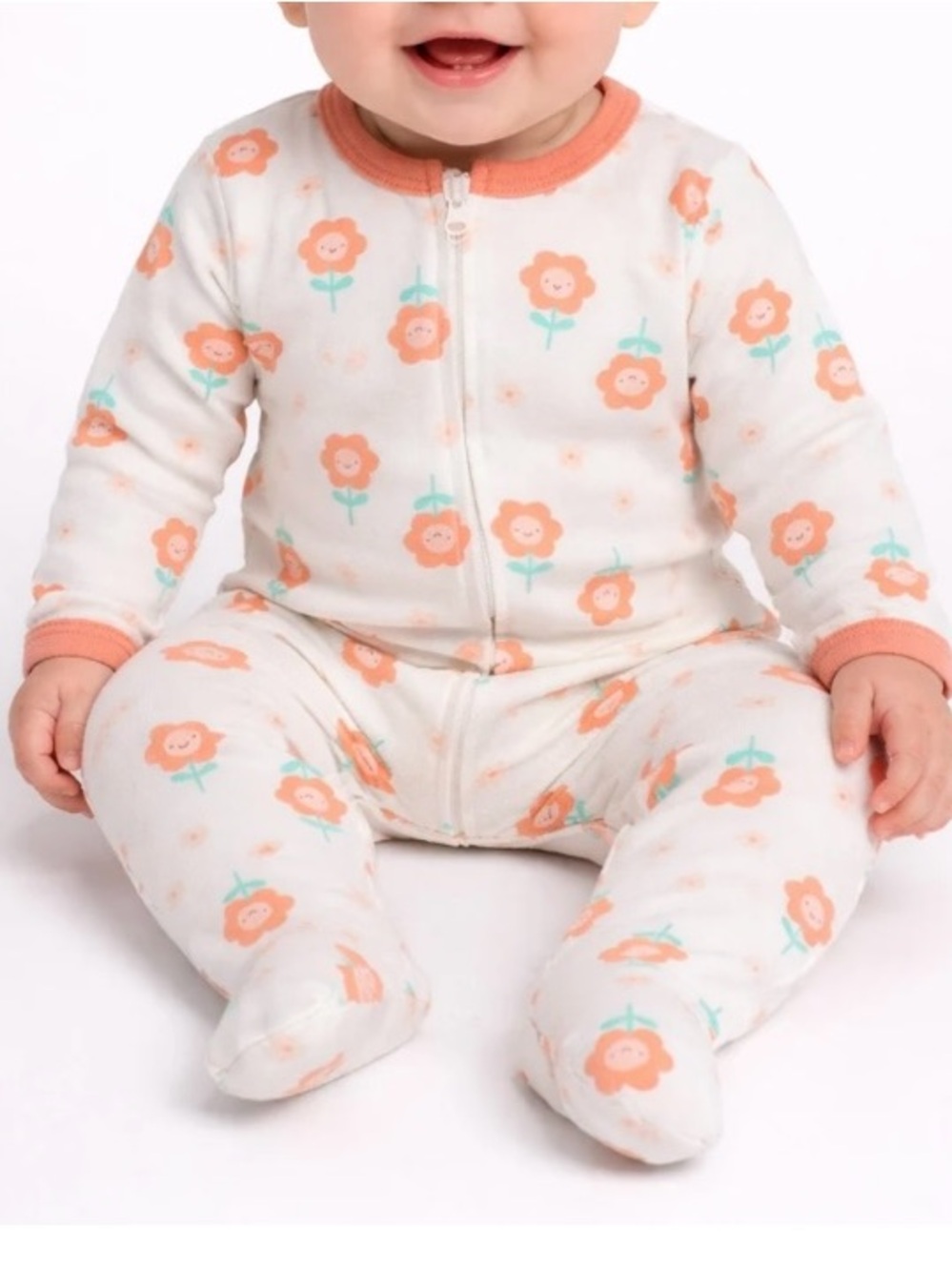 Baby coveralls Zip-Front - 4 size6-9 months